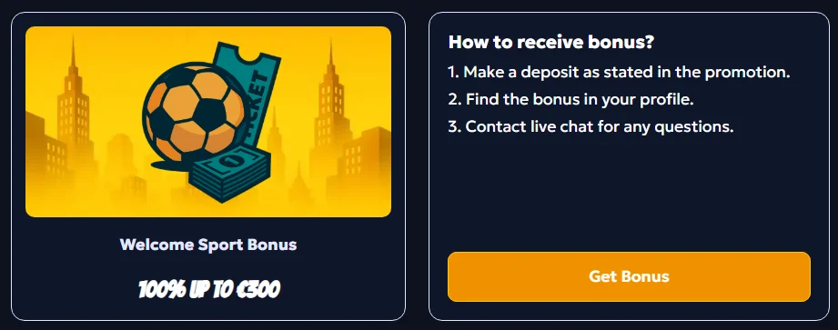 Casperbets Casino Sports Welcome Bonus